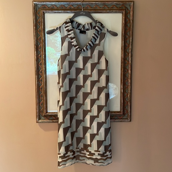 FENDI Sleeveless Silk Dress Size 40 - Picture 5 of 14